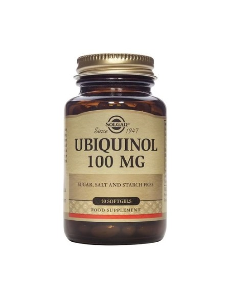 Ubiquinol 50 cápsulas de 100mg Solgar