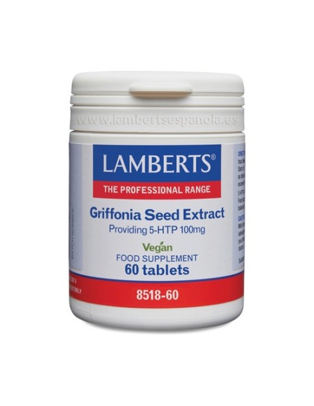 5-HTP 60 tabletas de 100mg Lamberts