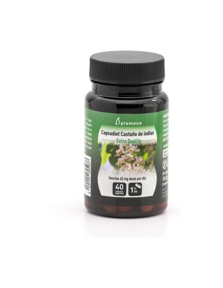 Castaño de Índias Capsudiet 40 cápsulas vegetales Plameca