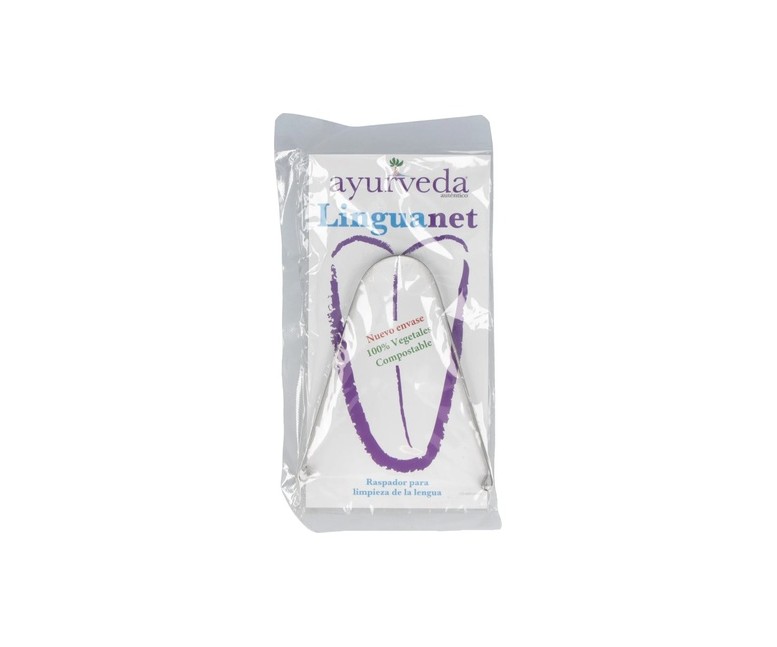 Linguanet higiene bucal (limpieza lengua) 1 unidad Ayurveda