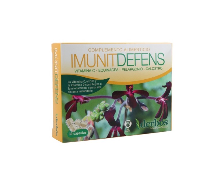 Imunit Defens 30 cápsulas vegetales de 570.5 mg Derbós