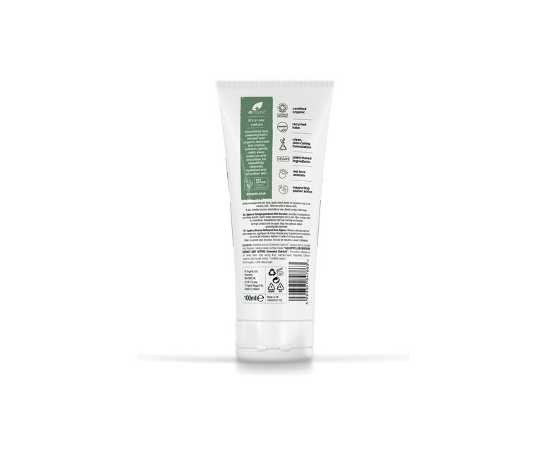 Bálsamo limpiador facial algas marinas siempre joven 100 ml Dr. Organic