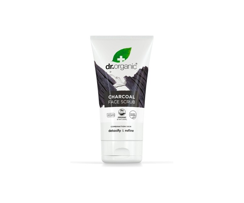 Exfoliante Facial de Carbón Activado 125 ml Dr. Organic