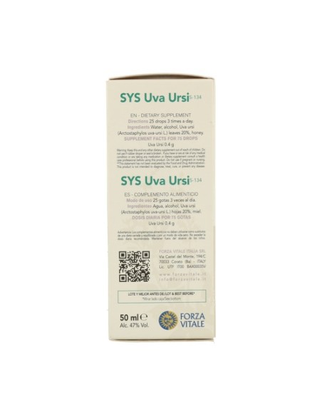 SYS Uva Ursina 50 ml Forza Vitale