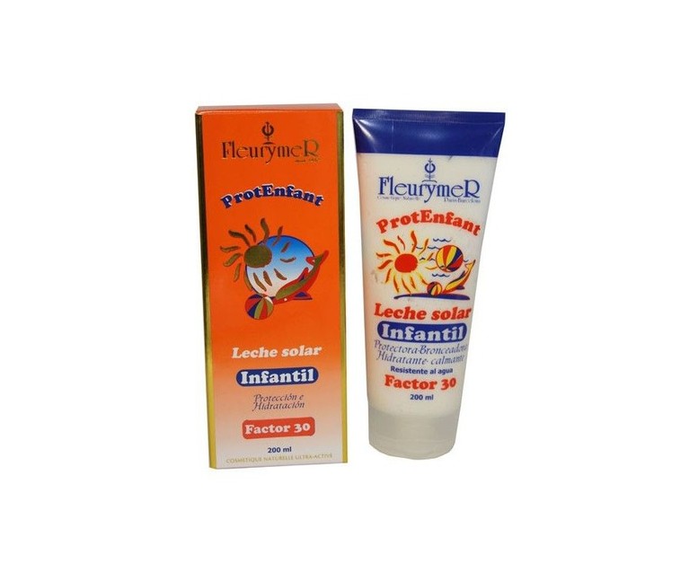 Bronceador Infantil SPF 30 Tubo 200 ml Fleurymer