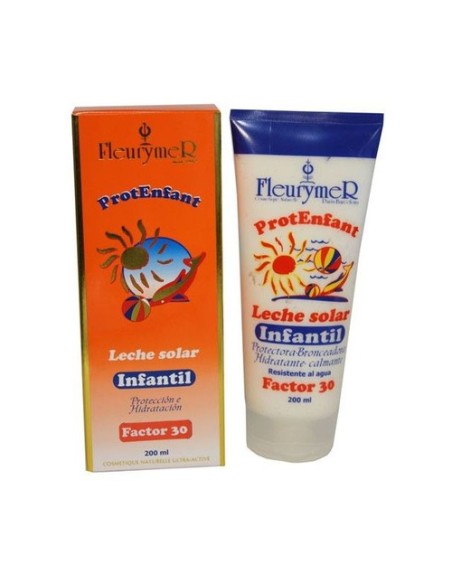 Bronceador Infantil SPF 30 Tubo 200 ml Fleurymer
