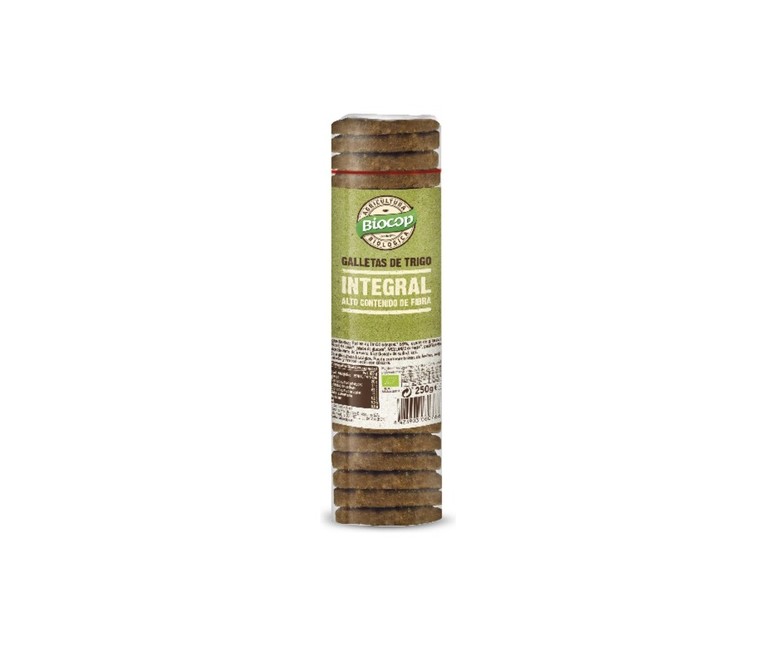Galleta de Trigo Integral 250 g Biocop