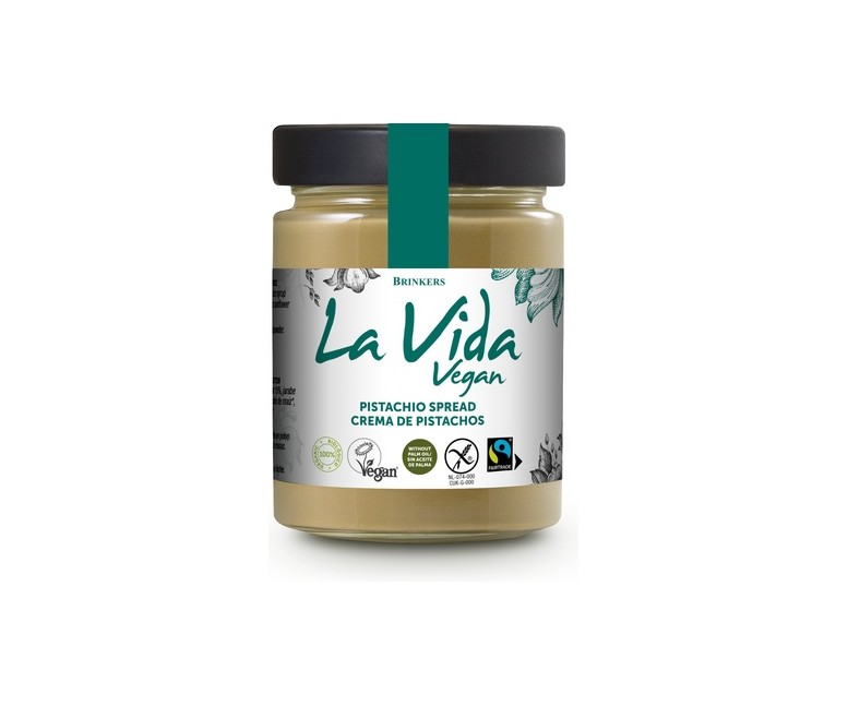 Crema de pistacho vegana Bio 270 g de crema (Pistacho) La Vida Vegan