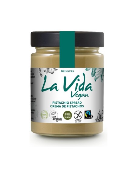 Crema de pistacho vegana Bio 270 g de crema (Pistacho) La Vida Vegan