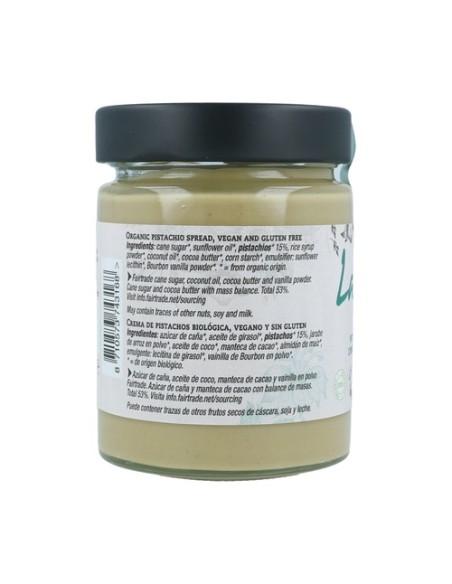 Crema de pistacho vegana Bio 270 g de crema (Pistacho) La Vida Vegan