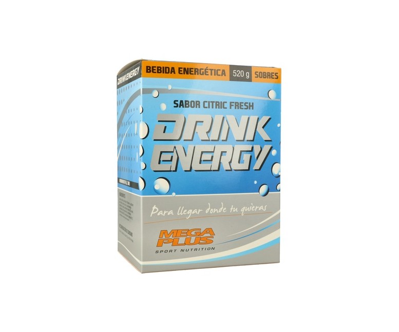 Drink Energy Citric Fresh 10 sobres de 52g Mega plus