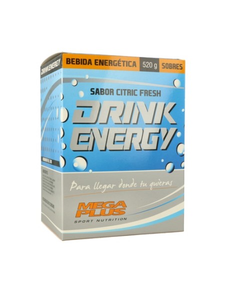 Drink Energy Citric Fresh 10 sobres de 52g Mega plus