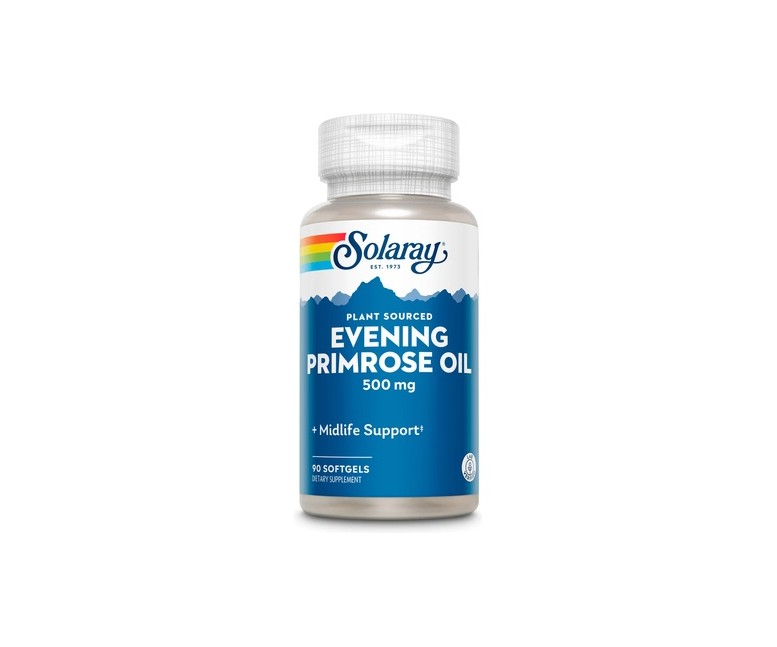 Evening Primrose Oil 90 cápsulas de 500mg Solaray