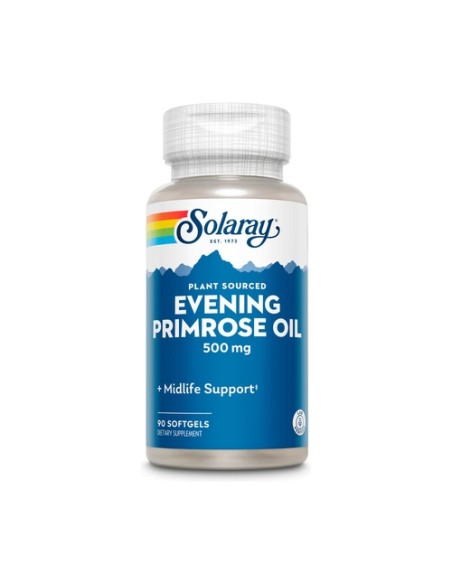 Evening Primrose Oil 90 cápsulas de 500mg Solaray