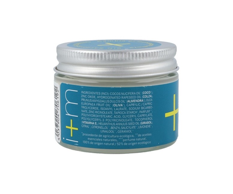 Desodorante en crema Extra fuerte Zero Waste 30 ml I+M Naturkosmetik Berlin