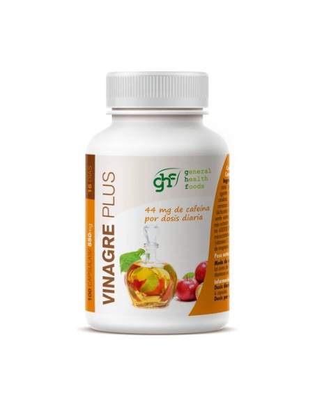 Vinagre plus 100 cápsulas de 550mg GHF