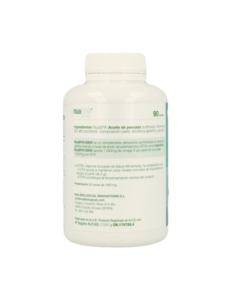 Nua EPA 1200 90 perlas (1200mg) Nua