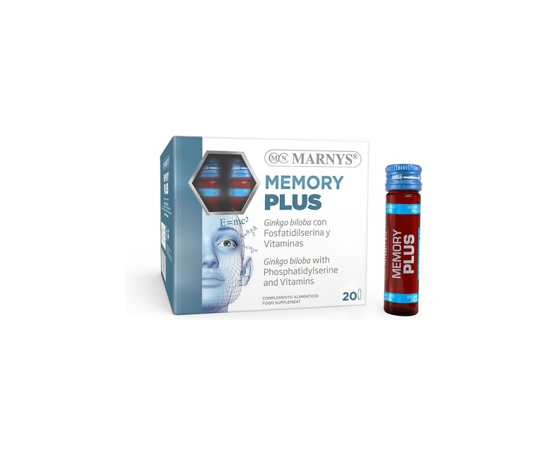 Memory Plus 20 ampollas de 10ml MARNYS®