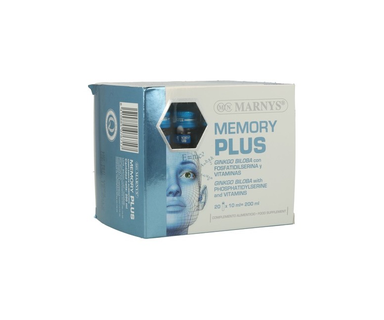 Memory Plus 20 ampollas de 10ml MARNYS®