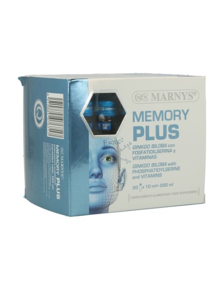 Memory Plus 20 ampollas de 10ml MARNYS®