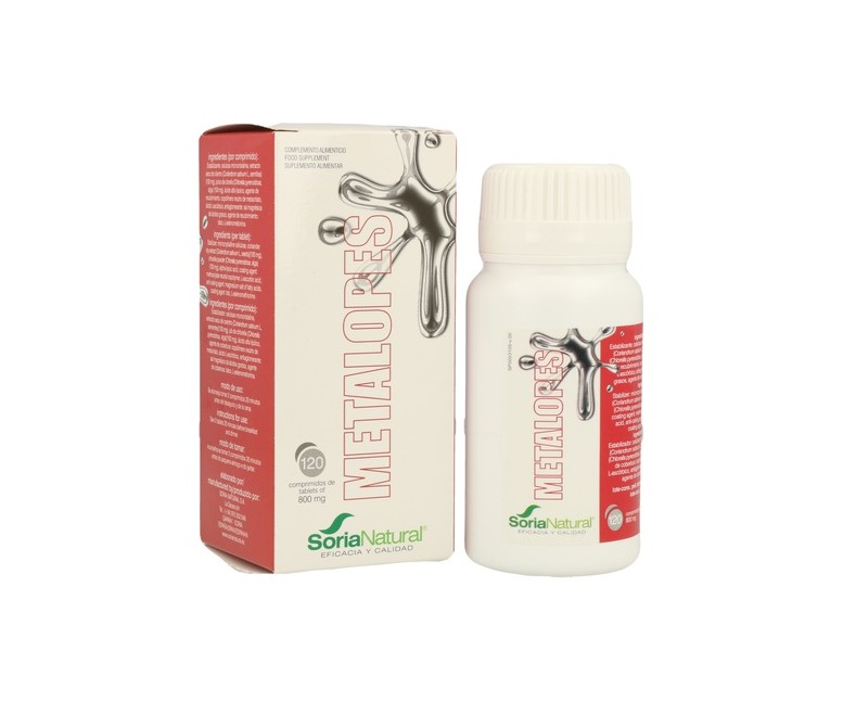 Metalopes 120 comprimidos Soria Natural