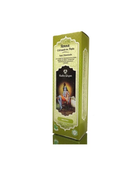 Henna Neutro Brillo Pasta 200 ml Radhe Shyam