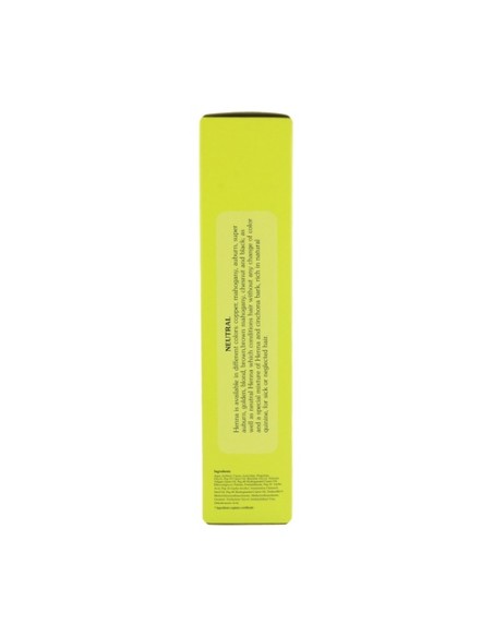 Henna Neutro Brillo Pasta 200 ml Radhe Shyam