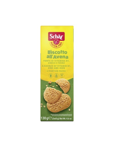 Galletas de avena sin gluten 130 g Schär