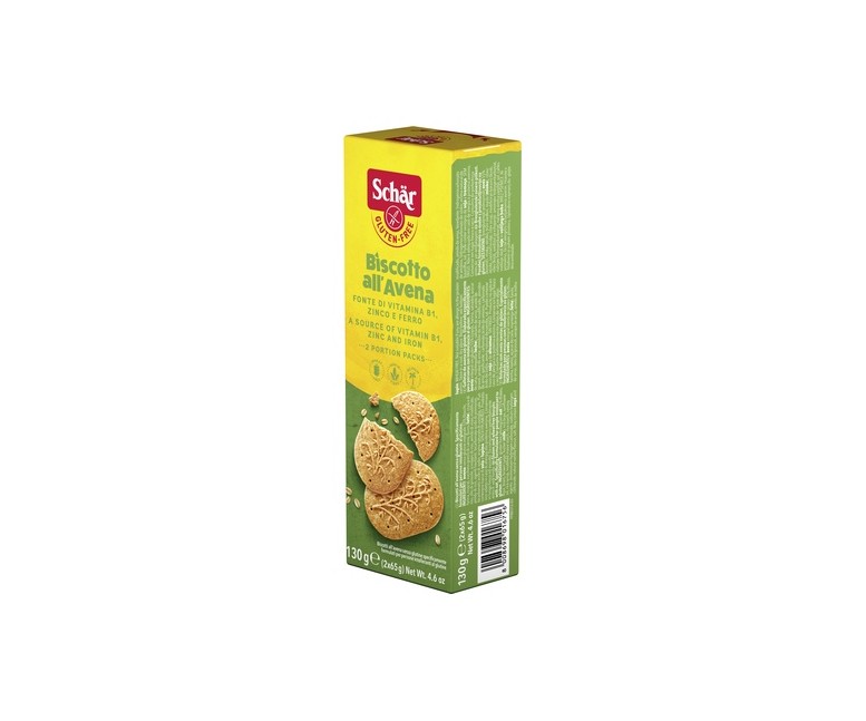 Galletas de avena sin gluten 130 g Schär