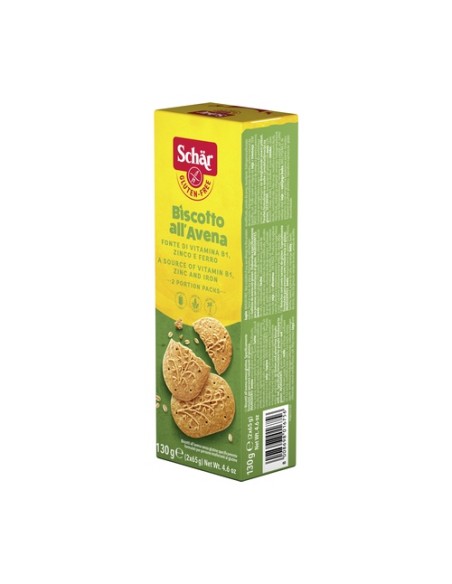 Galletas de avena sin gluten 130 g Schär