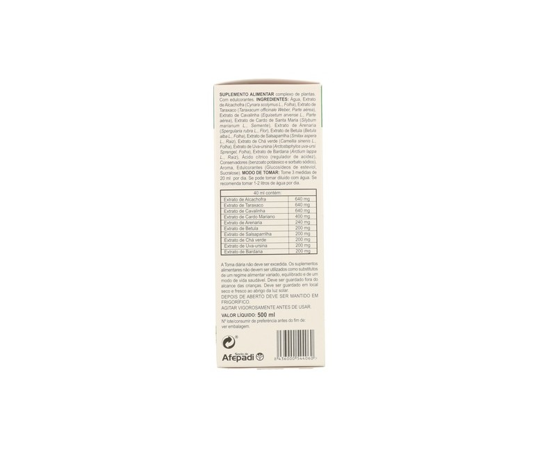 Dren Originalia Jarabe 500 ml Integralia