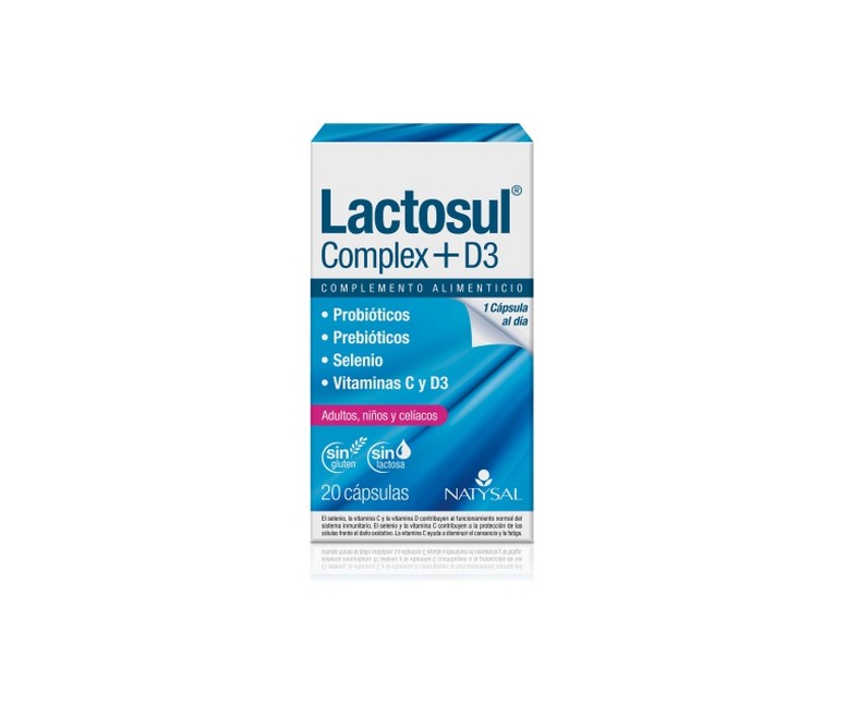 Lactosul Complex 20 cápsulas Natysal