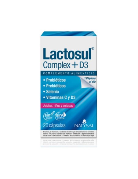 Lactosul Complex 20 cápsulas Natysal