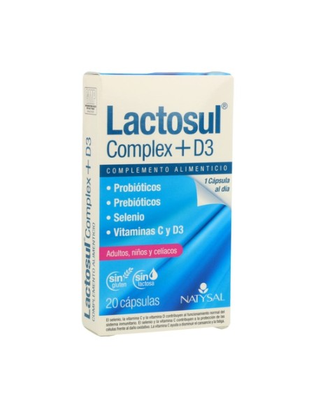 Lactosul Complex 20 cápsulas Natysal