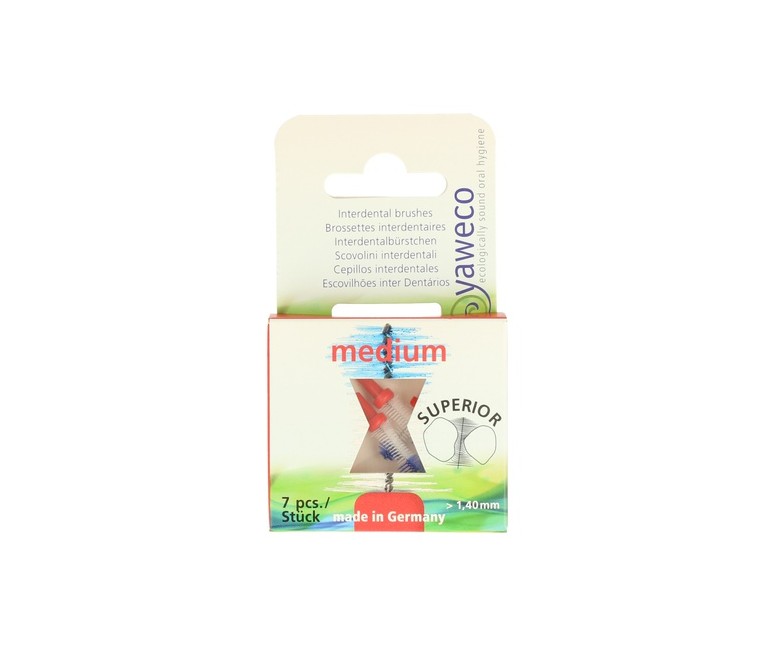 Cepillo Interdental Medio 7 unidades Yaweco
