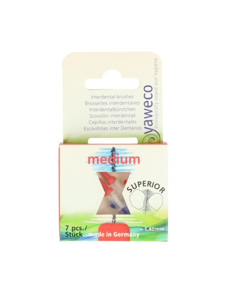 Cepillo Interdental Medio 7 unidades Yaweco