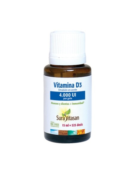 Vitamina D3 4.000Ui 15 ml Sura Vitasan