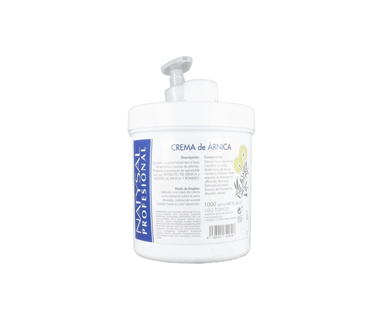 Crema de Árnica 1 kg Natysal