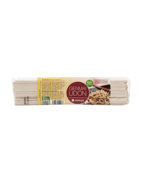 Genmai Udon (spaguetti de trigo y arroz) 250 g Mimasa