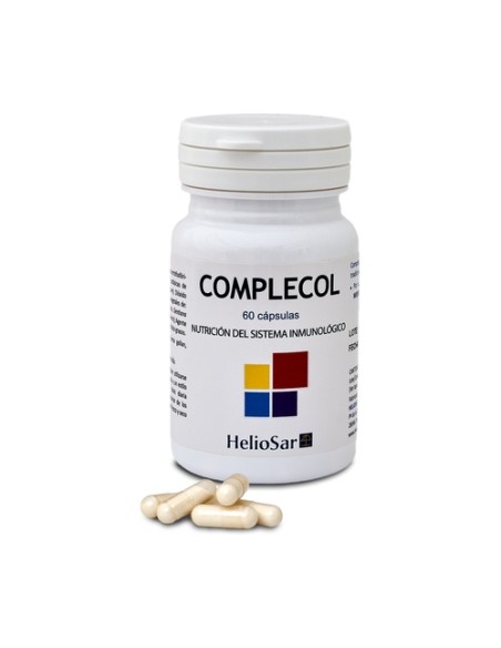 Complecol sistema inmune 60 cápsulas de 500mg Heliosar