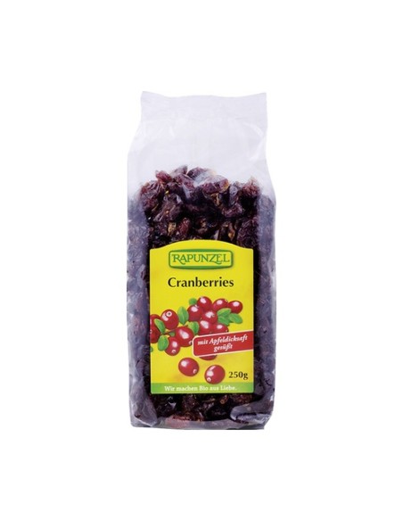 Arandano rojo cranberries 250 g Rapunzel