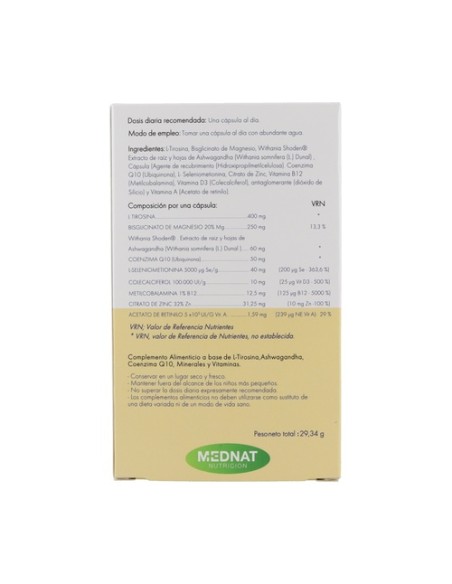 Tirosimed 30 cápsulas Mednat