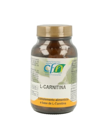 L-Carnitina 60 cápsulas vegetales de 500mg Cfn