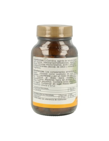 L-Carnitina 60 cápsulas vegetales de 500mg Cfn