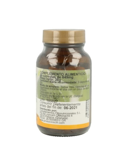 L-Carnitina 60 cápsulas vegetales de 500mg Cfn