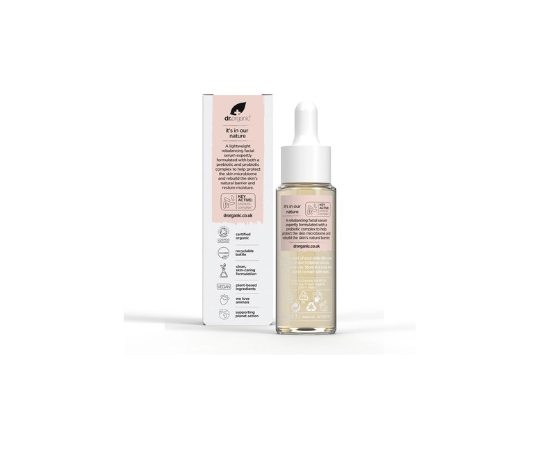Sérum protector probiótico Skin Calm 30 ml de sérum Dr. Organic