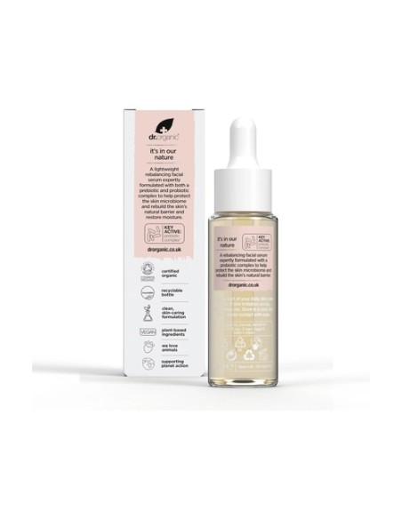 Sérum protector probiótico Skin Calm 30 ml de sérum Dr. Organic