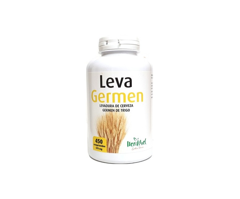 Levadura de cerveza germen de trigo 450 comprimidos Herdibel