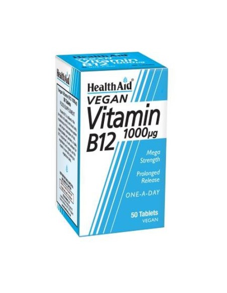 Vitamina B12 50 comprimidos Health Aid