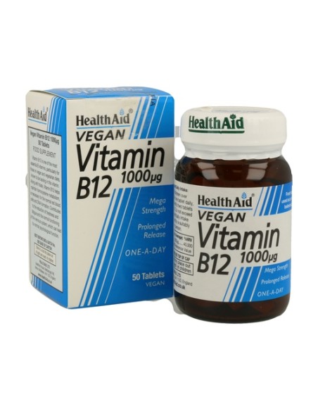 Vitamina B12 50 comprimidos Health Aid